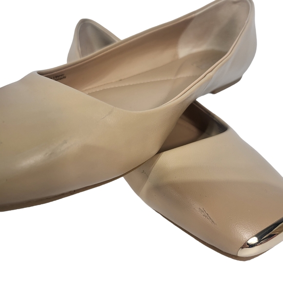 Alfani Step N' Flex Neptoon Square-toe Flats Nude 8 - Picture 5 of 6